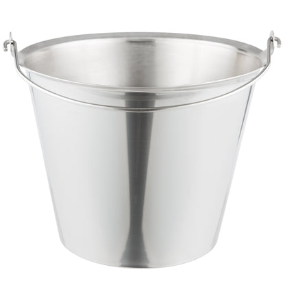 Vollrath Tapered Utility Pail, 23 qt, Stainless Steel - 58200