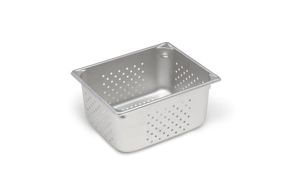 Vollrath Super Pan V Half Size Perforated Food Pan, 6" Deep, Stainless Steel, FINAL SALE - 30263