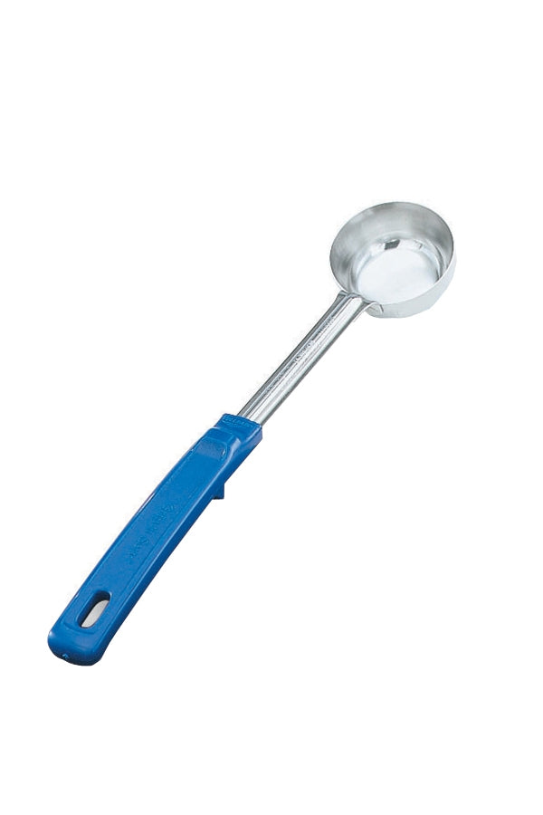 Vollrath Grip N Serve Round Solid Spoodle, Color Coded Handle, 2 oz, Blue - 62157