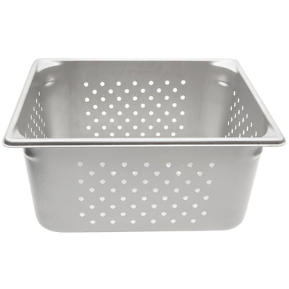 Vollrath Super Pan V Half Size Perforated Food Pan, 6" Deep, Stainless Steel, FINAL SALE - 30263