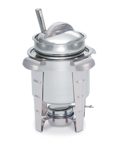 Vollrath Maximillian Steel Soup Station Chafer, 4 Qt, Stainless Steel - 49523