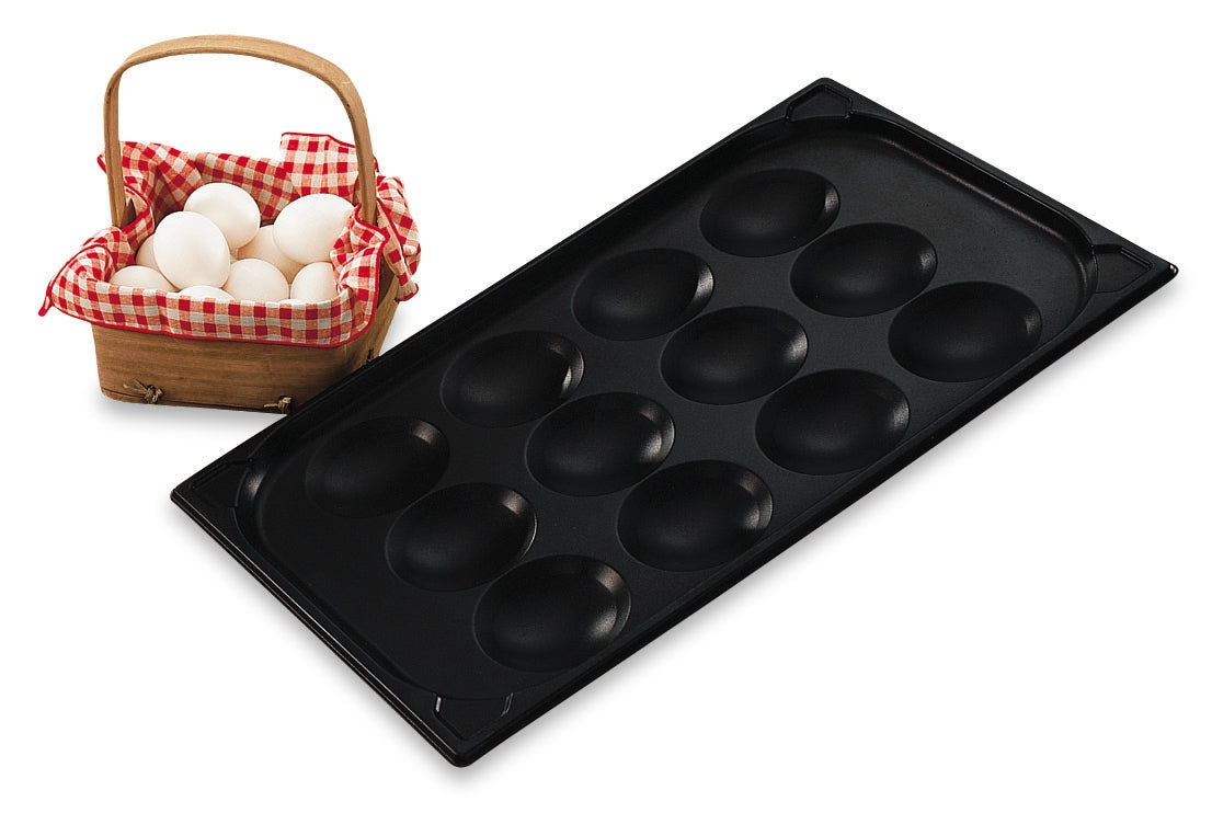 Vollrath Full Size Food Pan Egg Poacher, Nonstick - 42100