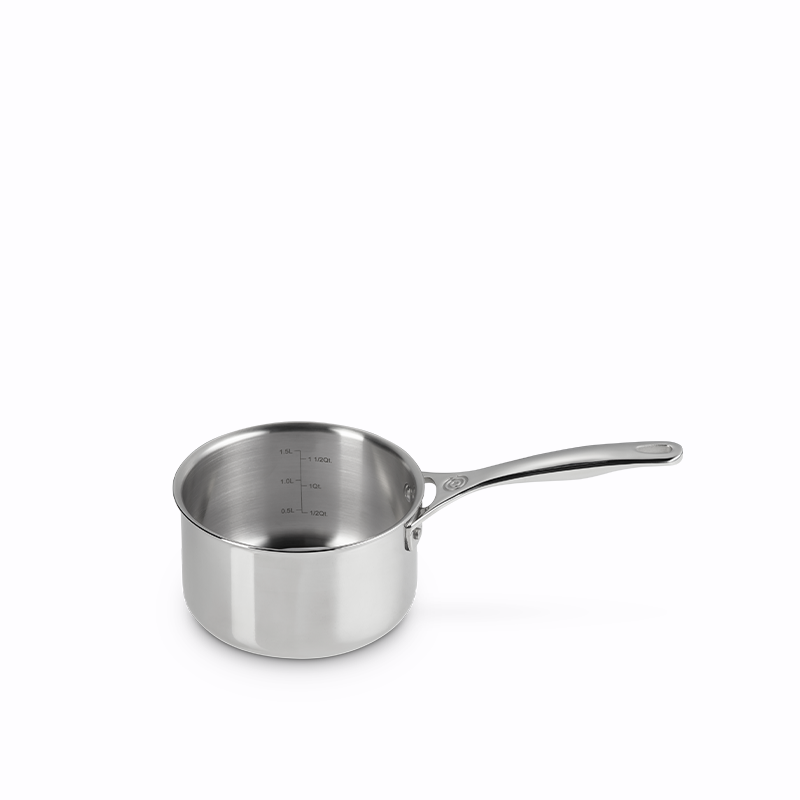 Le Creuset Stainless Steel Saucepan, 1.9 L - view 2