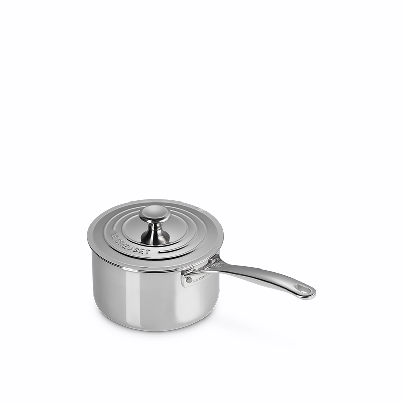 Le Creuset Stainless Steel Saucepan, 2.8 L - view 1