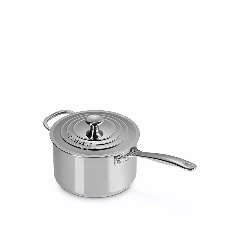 Le Creuset Stainless Steel Saucepan, 3.8 L - view 1