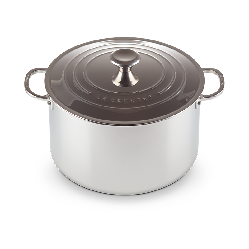 Le Creuset Stainless Steel Stockpot, 10.2 L - view 1