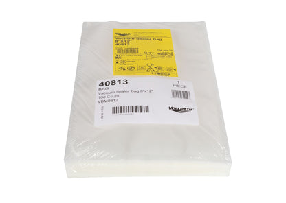 Vollrath Vacuum Sealer Bags for External Sealers, 8" x 12" (100-pack) FINAL SALE, FINAL SALE - 40813