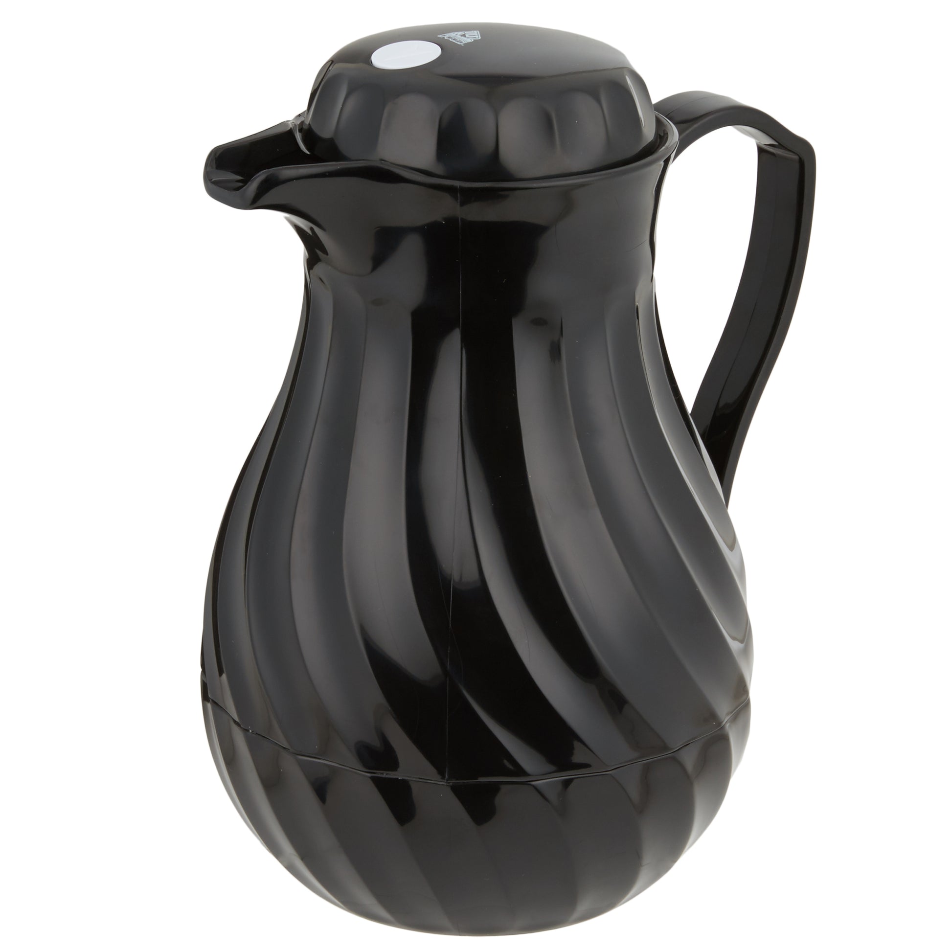 Vollrath SwirlServe Tilt & Pour Beverage Server, 64 oz, Black - 52144