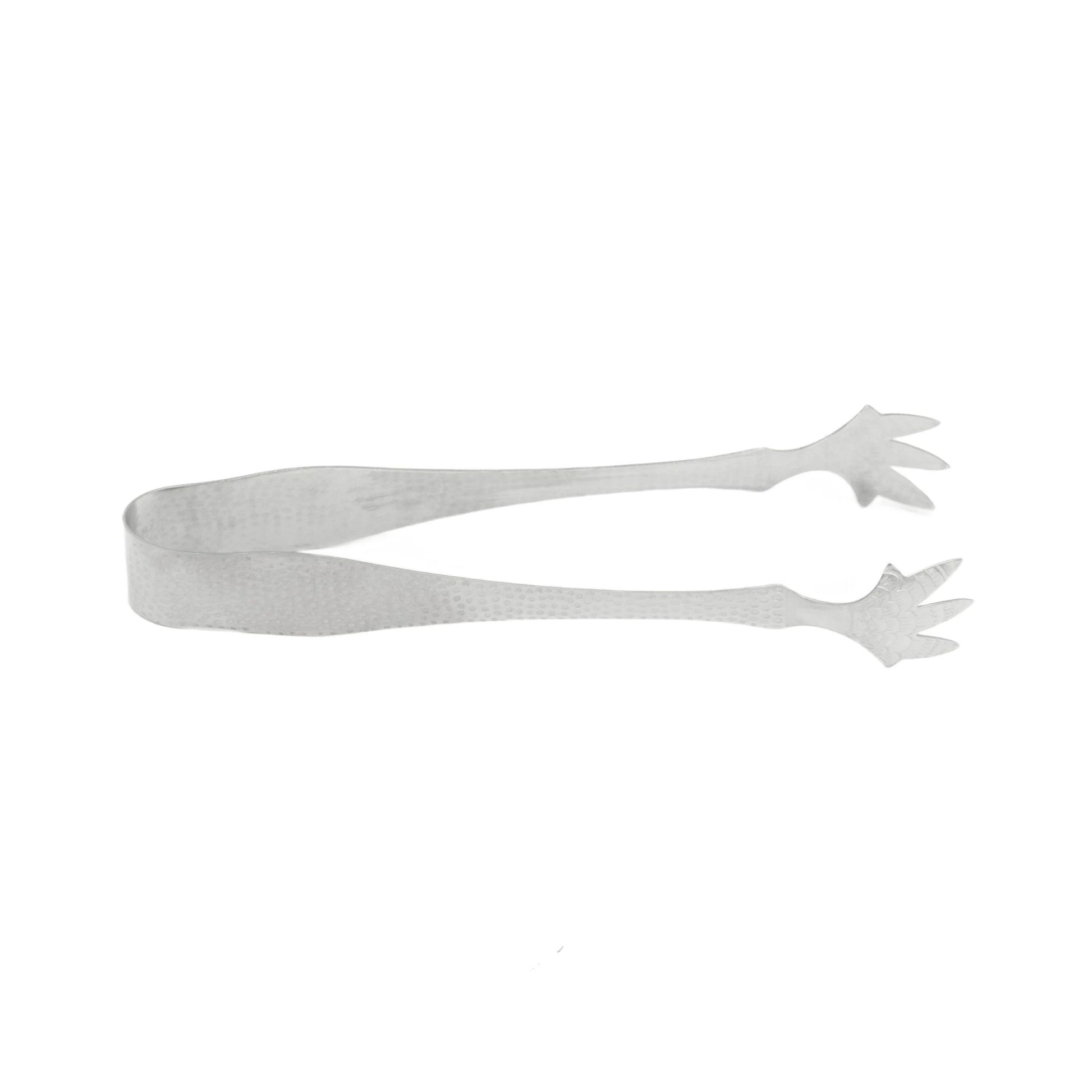 Vollrath Ice Tongs, Hammered Finish Stainless Steel - 47104