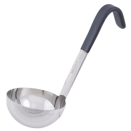 Vollrath Heavy-Duty One-Piece Short Handle Kool Touch Ladle, 5 oz, Black, FINAL SALE - 4970520