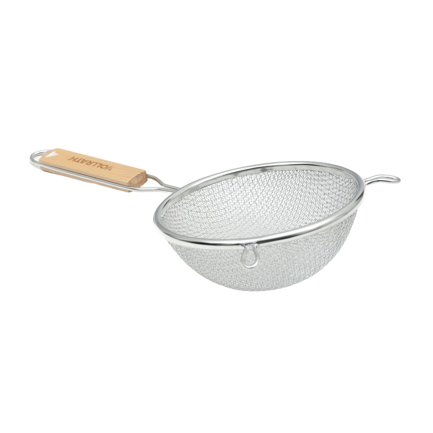 Vollrath Double Medium Mesh Strainer, 6.25", Wood Handle, FINAL SALE - 47197
