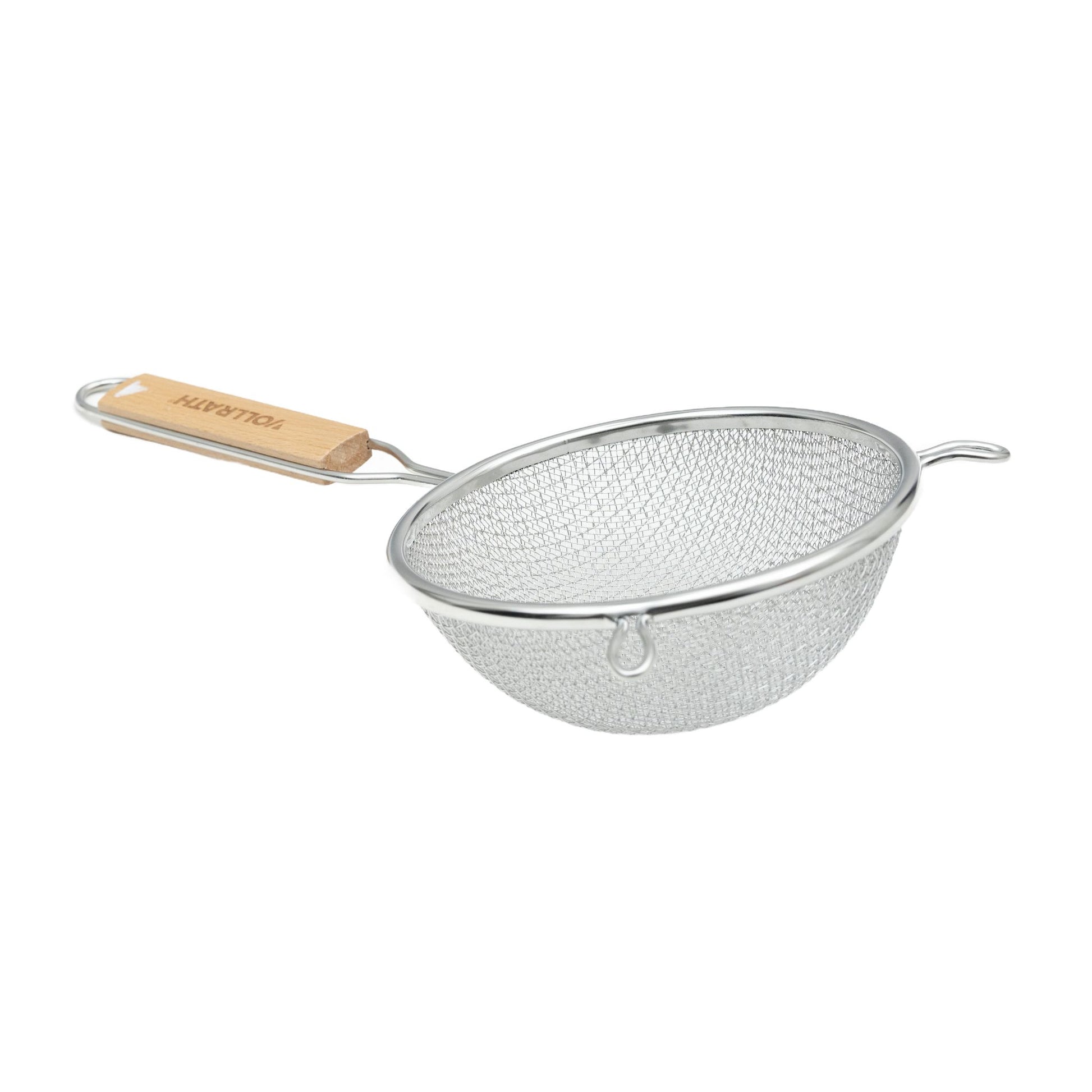 Vollrath Double Medium Mesh Strainer, 6.25", Wood Handle, FINAL SALE - 47197