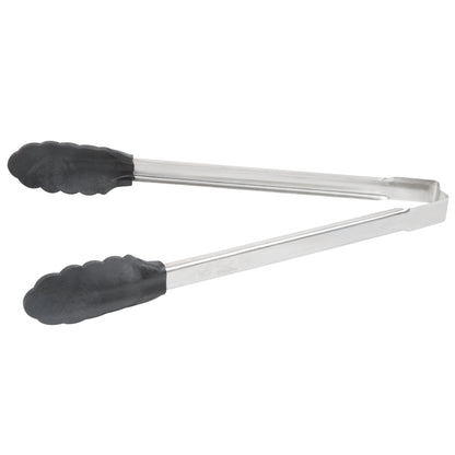 Vollrath High Temp Nylon End One-Piece Tongs, 12", Stainless Steel, FINAL SALE - 4781212
