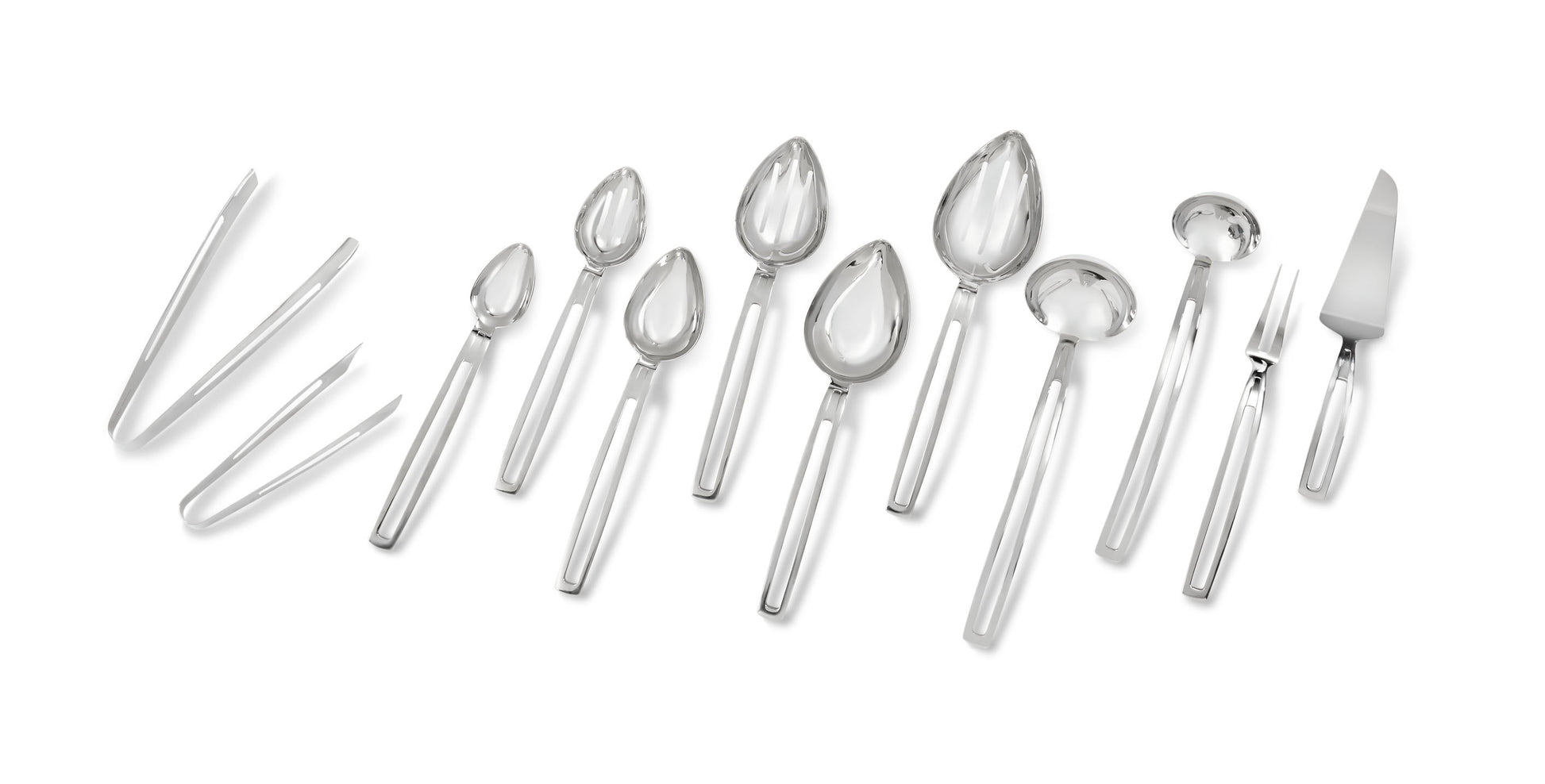 Vollrath Miramar Contemporary Solid Serving Spoon, 8 oz - 46724