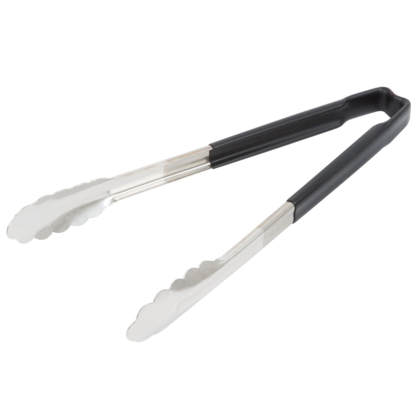 Vollrath Kool-Touch One-Piece Tongs, 12", Black - 4781220