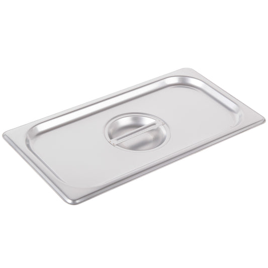 Vollrath Super Pan V Solid Food Pan Cover, 1/3 Size, 22 Gauge Stainless Steel - 75130
