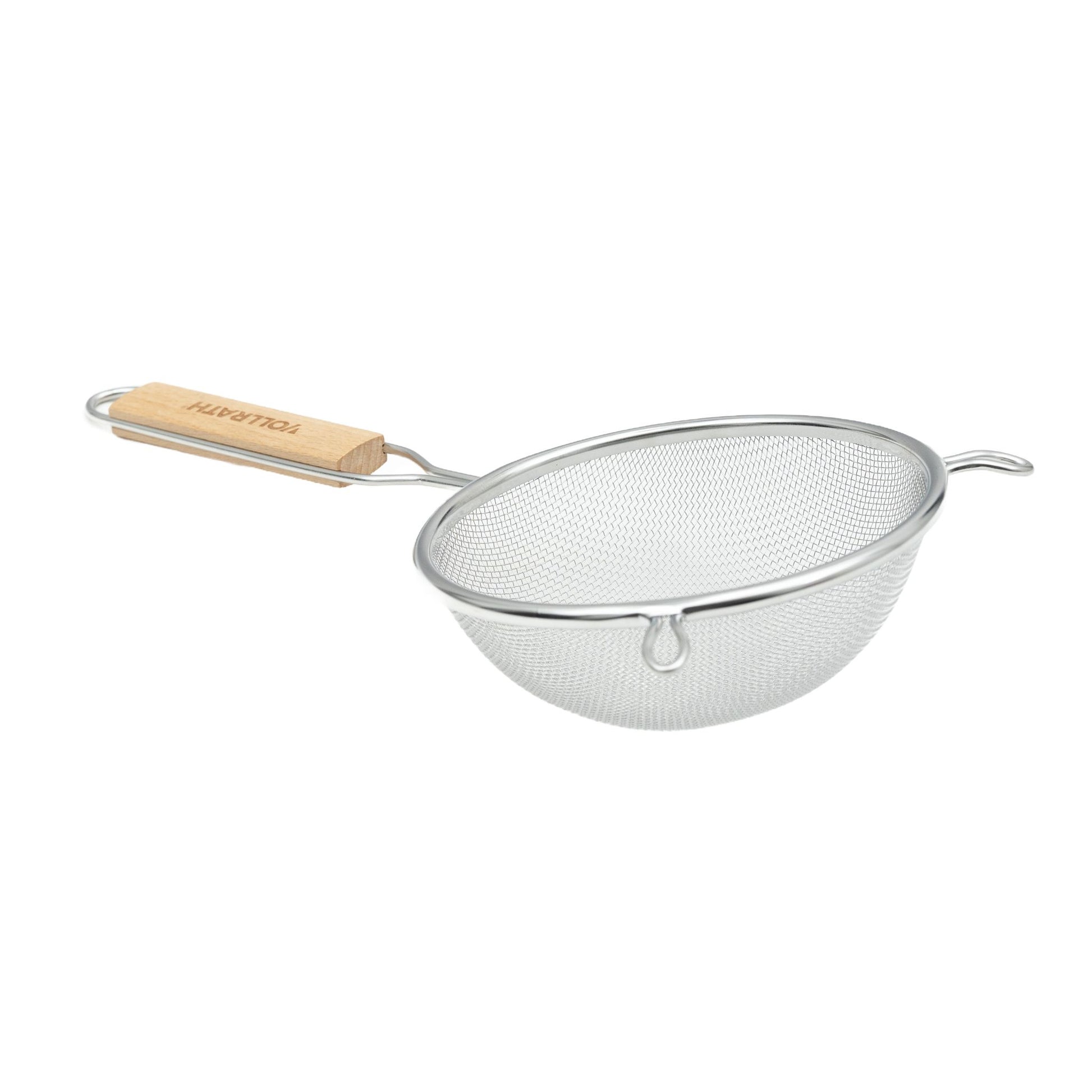 Vollrath Single Medium Mesh Strainer, 6.25", Wood Handle, FINAL SALE - 47194
