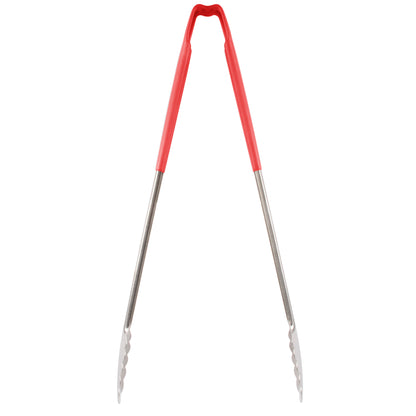 Vollrath Kool-Touch One-Piece Tongs, 16", Red - 4781640
