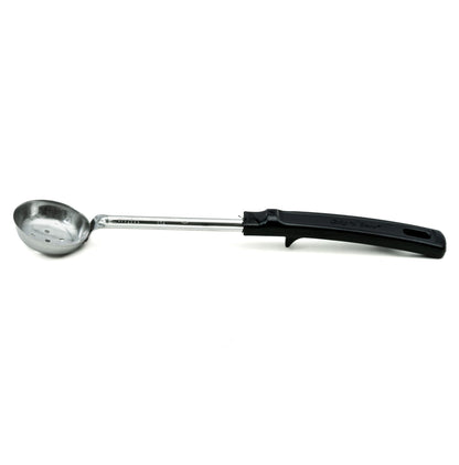 Vollrath Grip N Serve Perforated Round Spoodle, 1 oz, Black Handle - 61145