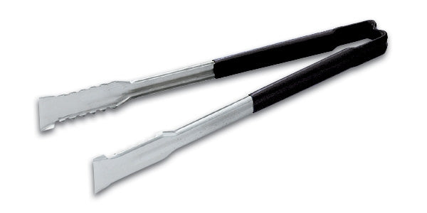 Vollrath VersaGrip Kool-Touch One-Piece Tongs, 12", Black - 4791220