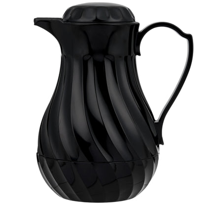 Vollrath SwirlServe Hot-N-Cold Beverage Server, 20 oz, Black - 52172