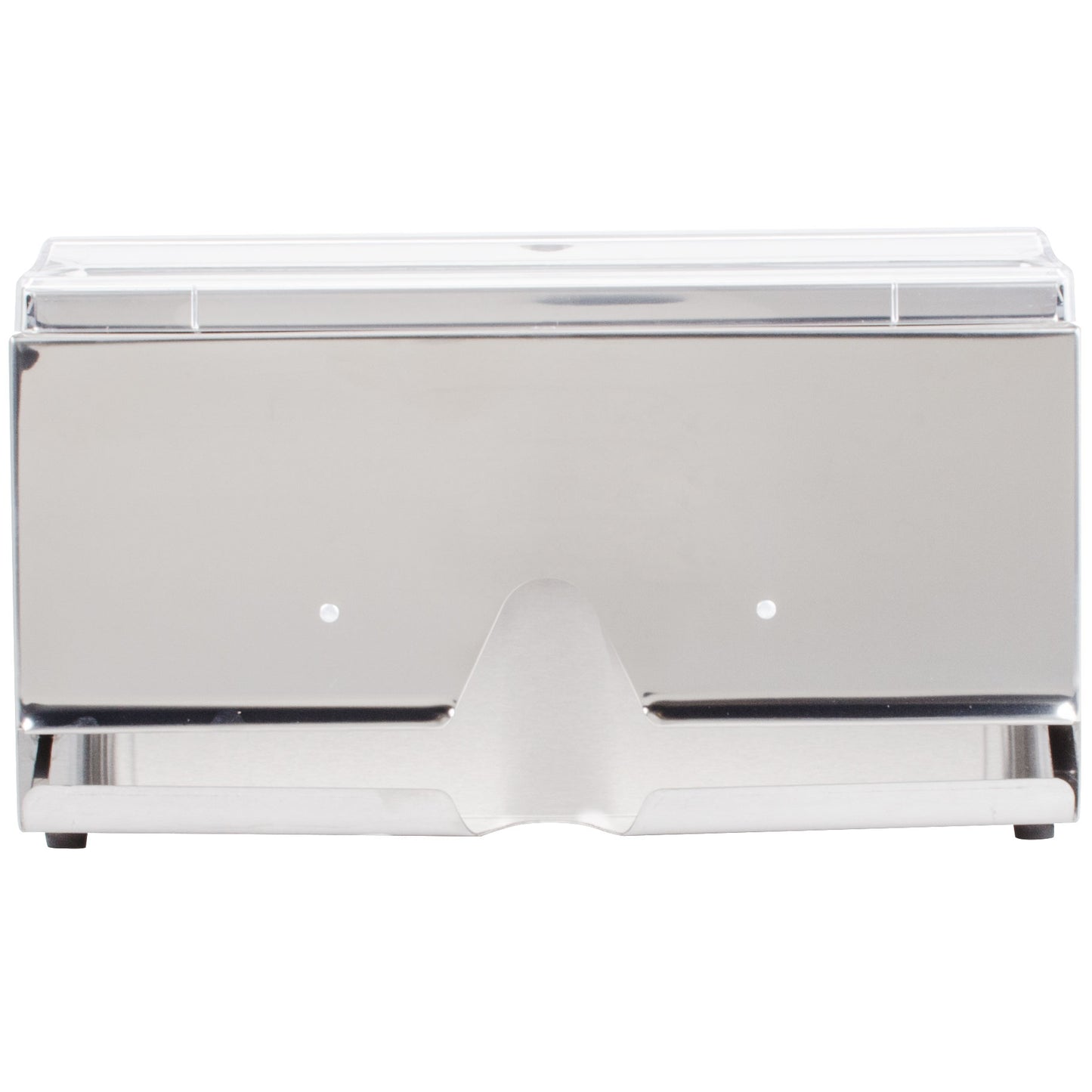Vollrath One-Sided Wrapped Straw Dispenser, Stainless Steel - 3805-28