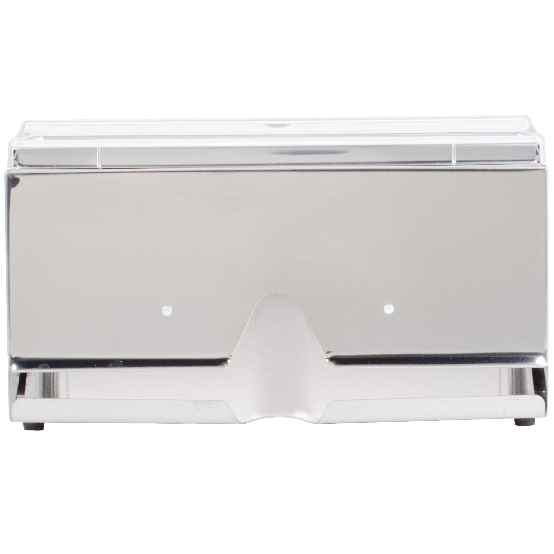 Vollrath One-Sided Wrapped Straw Dispenser, Stainless Steel - 3805-28