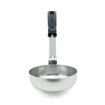 Vollrath Grip N Serve Solid Round Spoodle, 8 oz, Black Handle - 61182