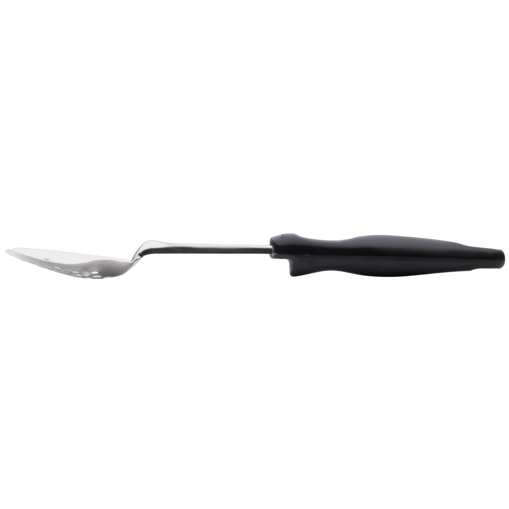 Vollrath Ergo Grip 3 Sided Perforated Basting Spoon, Stainless/Nylon Black Handle, FINAL SALE - 64138