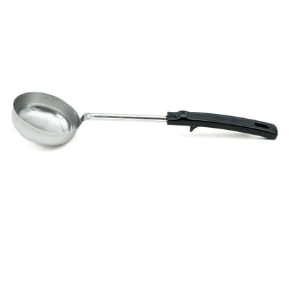 Vollrath Grip N Serve Solid Round Spoodle, 6 oz, Black Handle - 61177