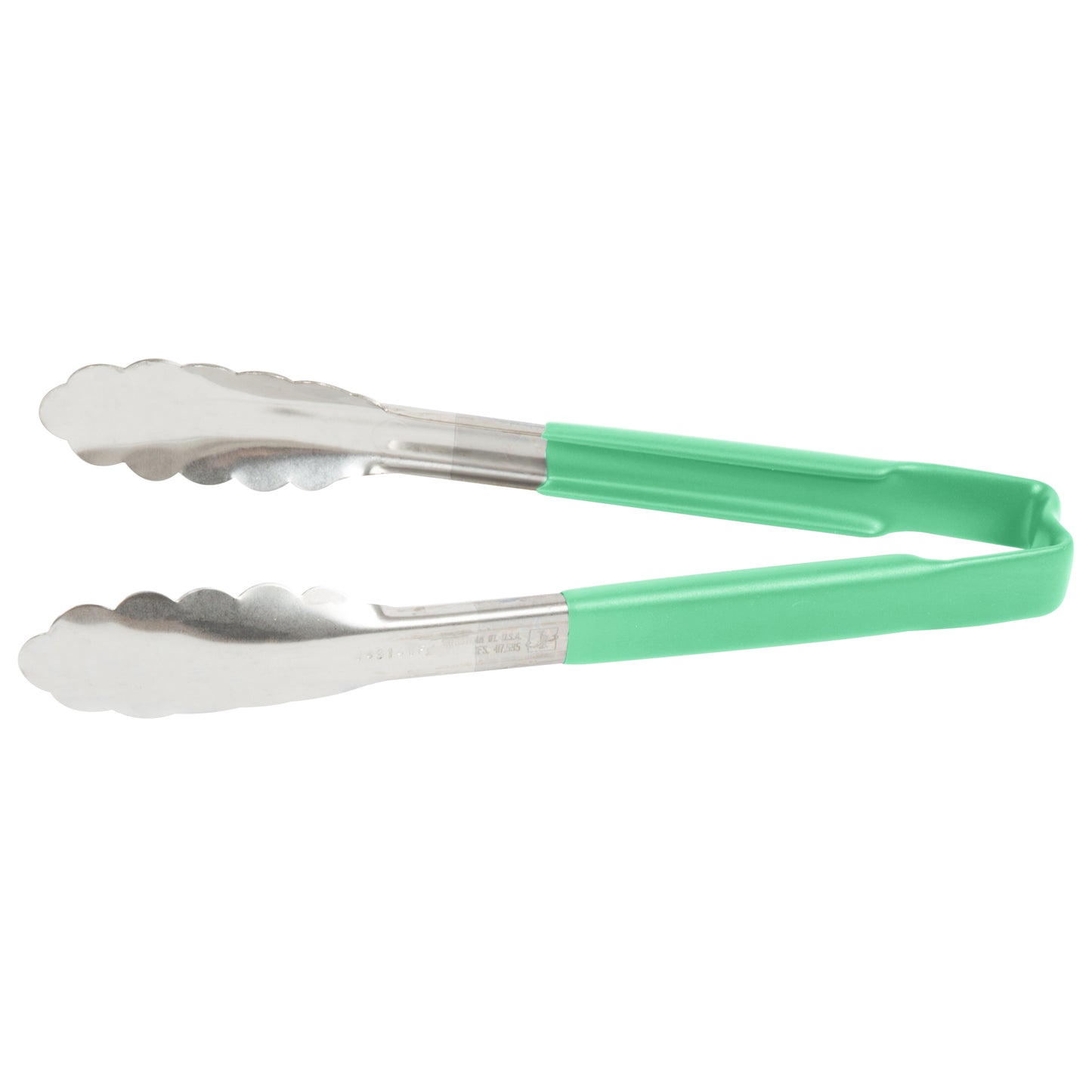 Vollrath Kool-Touch One-Piece Tongs, 9.5", Green - 4780970