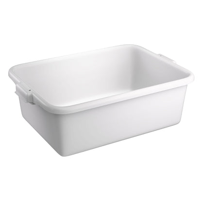 Vollrath Traex Bus/Utility Bin, 21.75" x 15.6" x 7", White - 1527-05