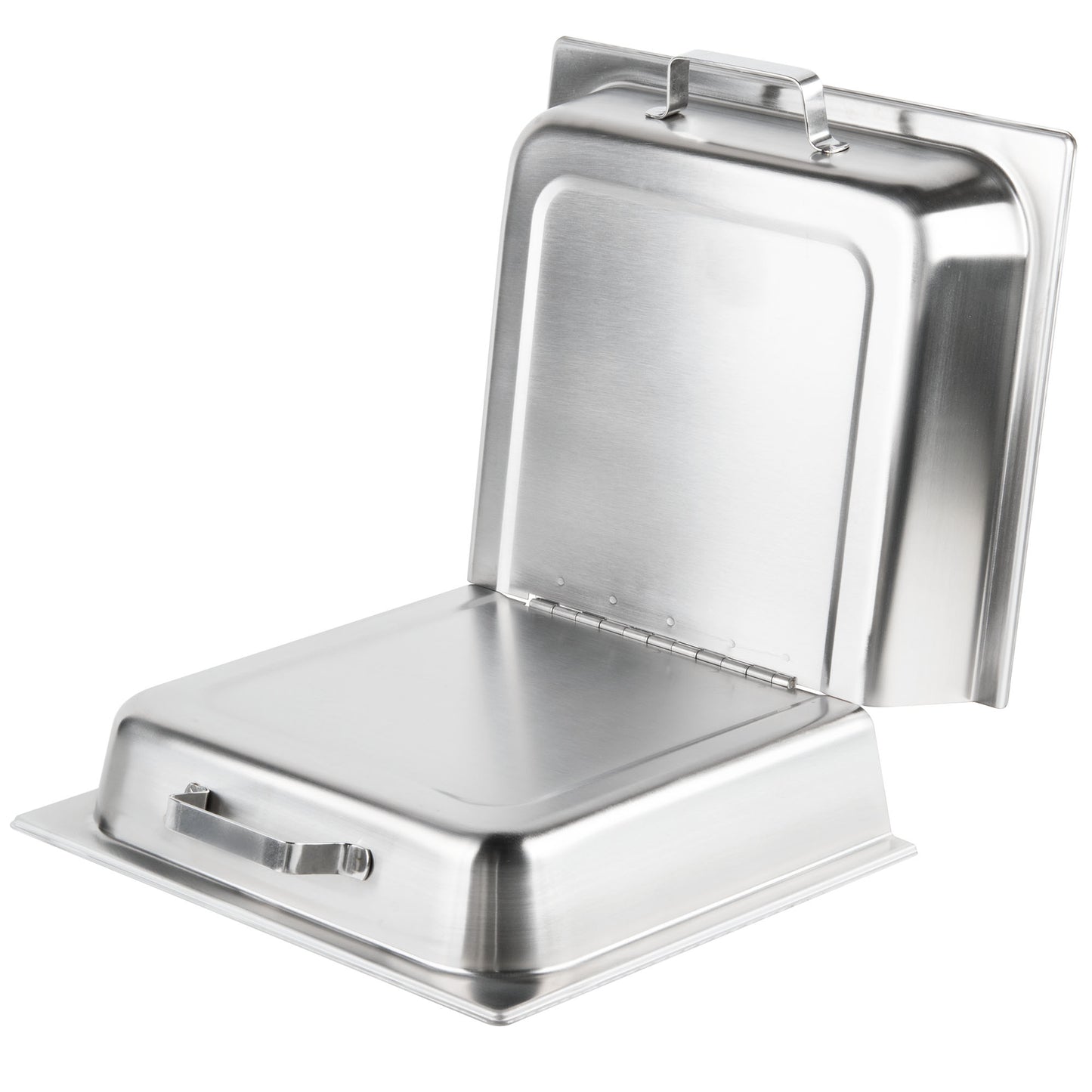 Vollrath Full Size Food Pan Hinged Dome Cover, Stainless Steel - 77400