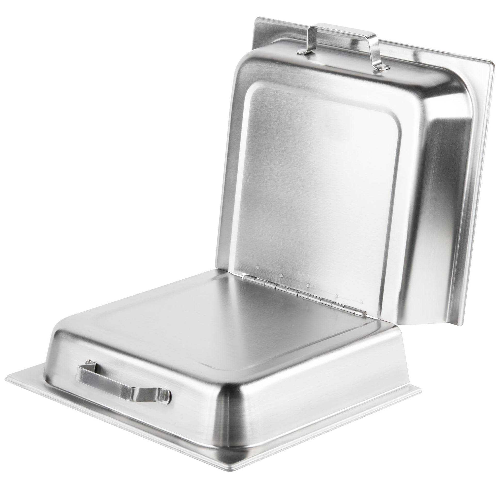 Vollrath Full Size Food Pan Hinged Dome Cover, Stainless Steel - 77400
