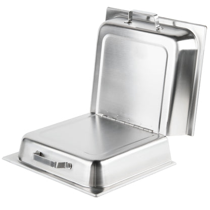 Vollrath Full Size Food Pan Hinged Dome Cover, Stainless Steel - 77400