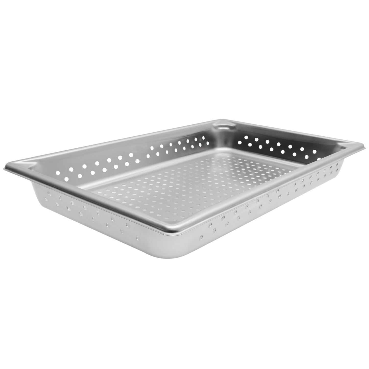 Vollrath Super Pan V Full Size Perforated Food Pan, 2.5" Deep, 22 Gauge Stainless Steel - 30023