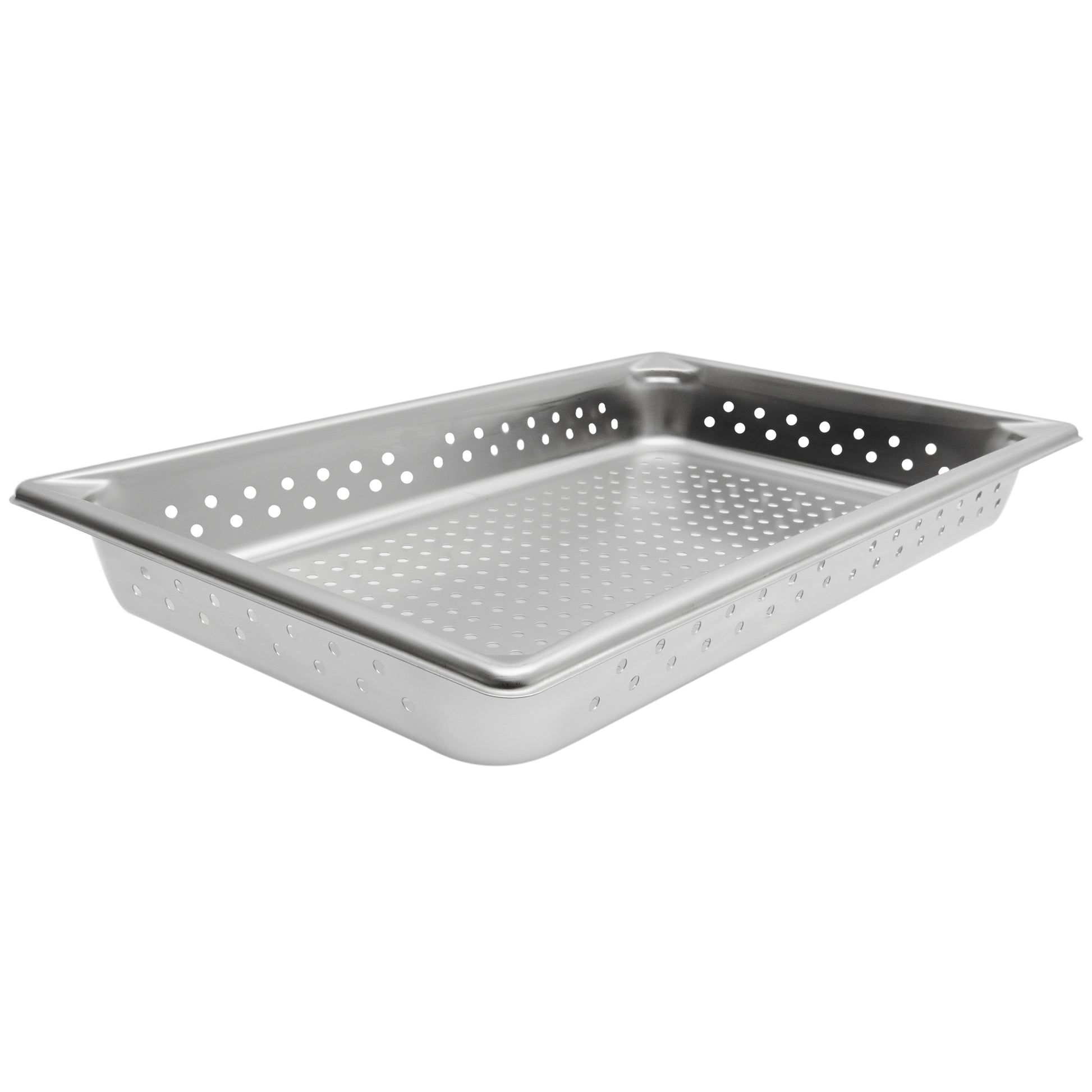 Vollrath Super Pan V Full Size Perforated Food Pan, 2.5" Deep, 22 Gauge Stainless Steel - 30023
