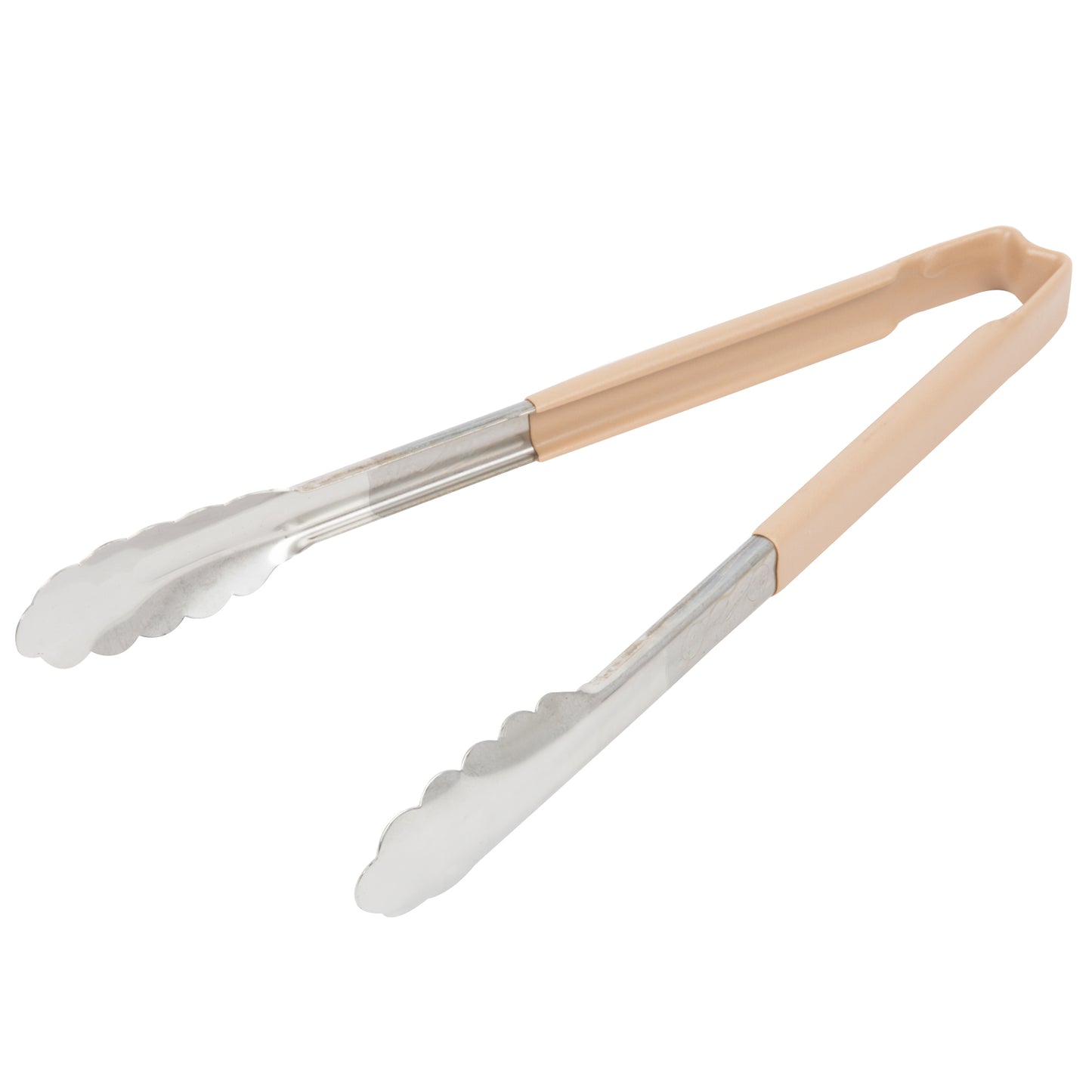 Vollrath Kool-Touch One-Piece Tongs, 12", Beige - 4781260