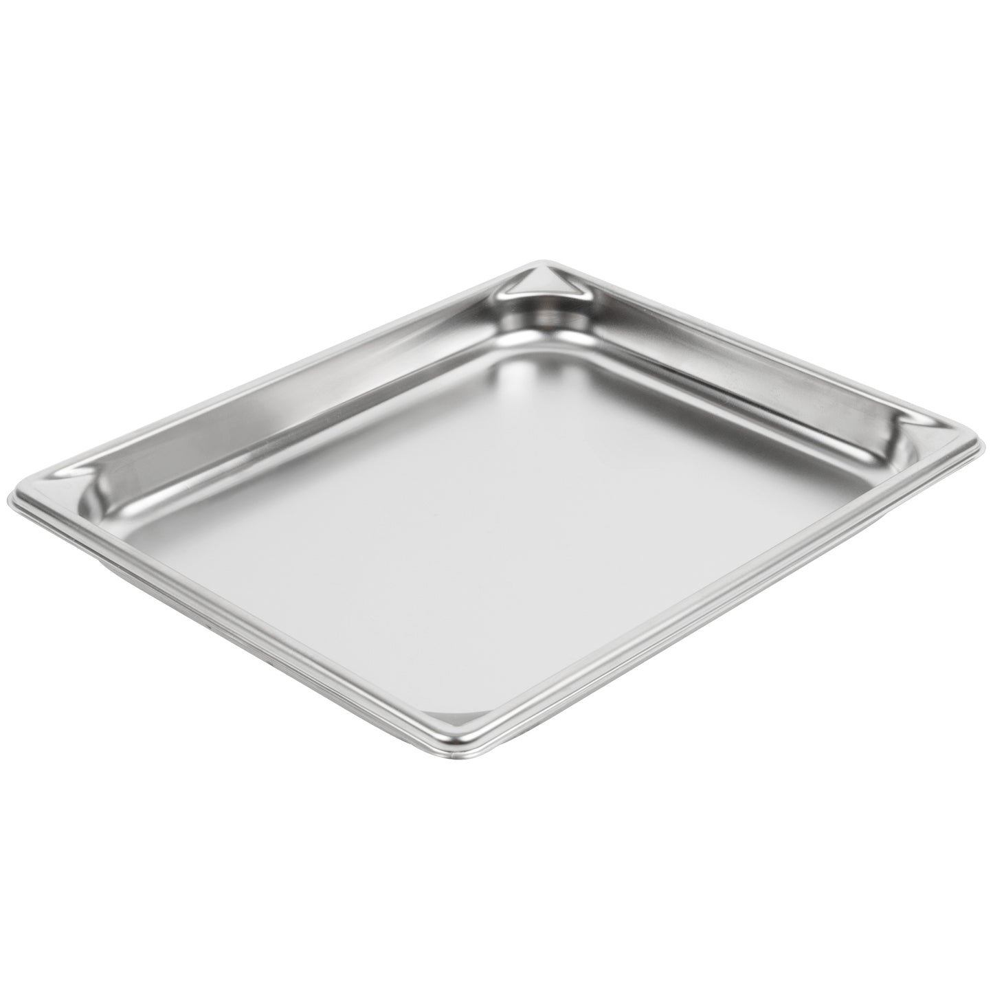 Vollrath Super Pan V Half Size Food Pan, 1.25" Deep, 22 Gauge, Stainless Steel - 30212