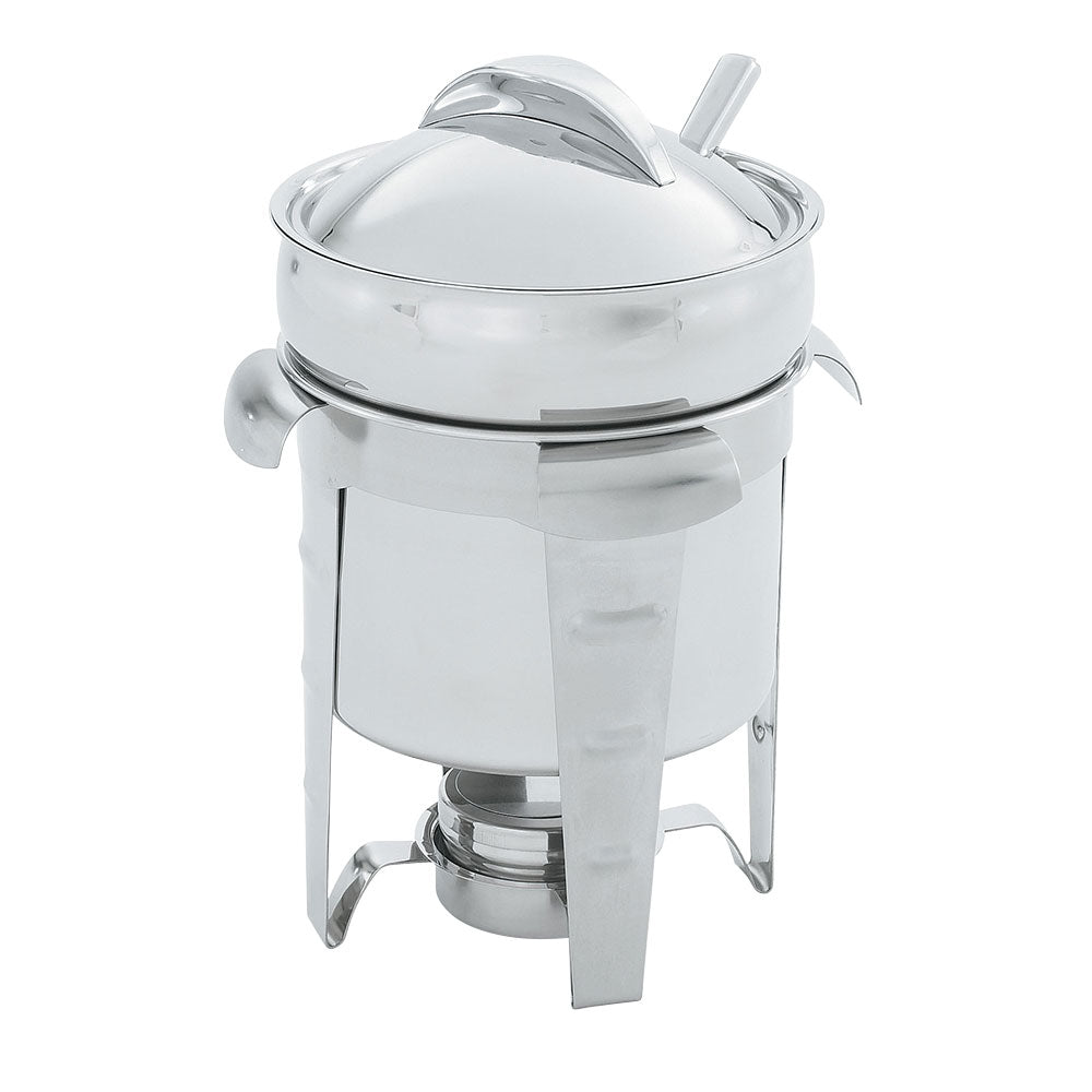 Vollrath Maximillian Steel Soup Station Chafer, 4 Qt, Stainless Steel - 49523