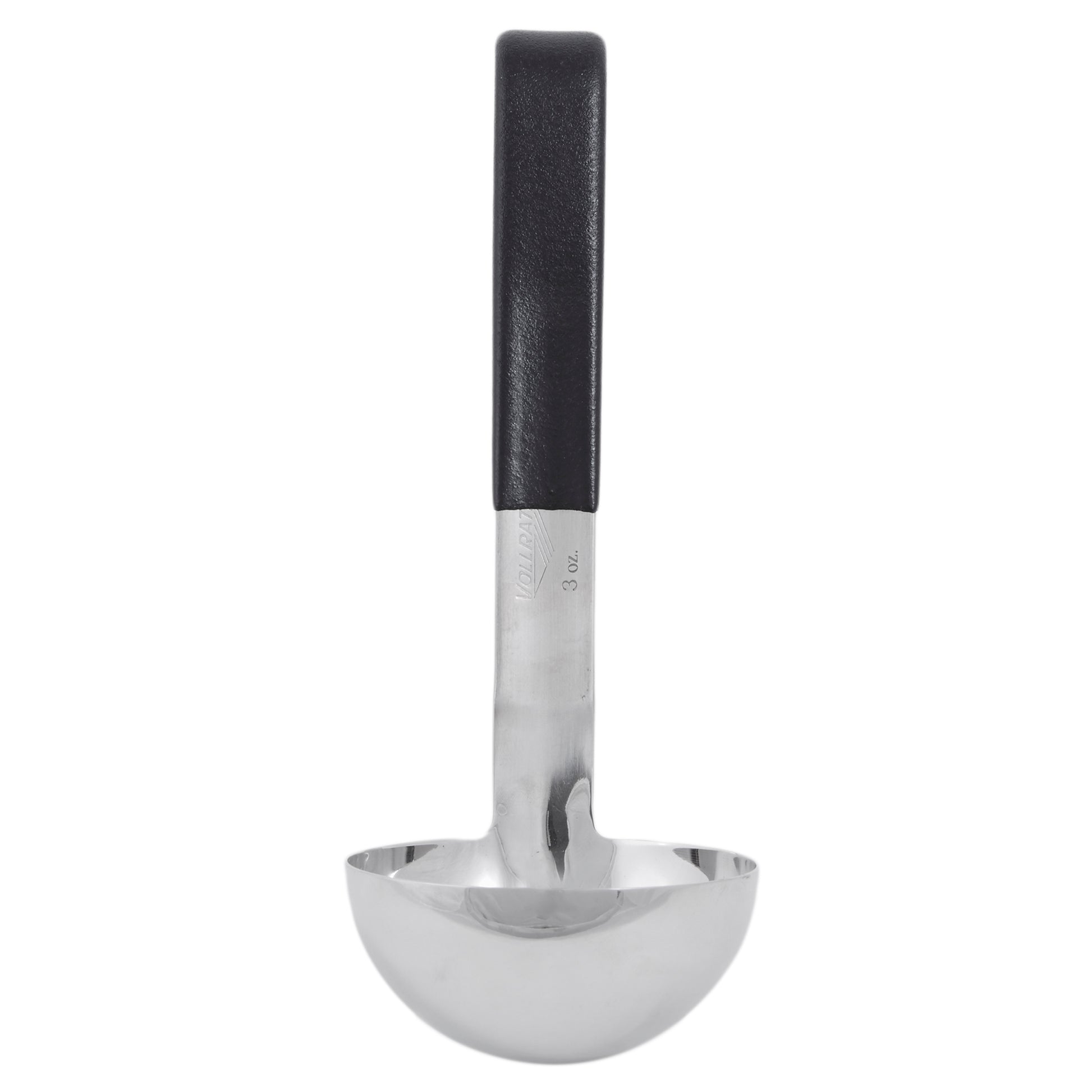 Vollrath Heavy-Duty One-Piece Short Handle Kool Touch Ladle, 3 oz, Black, FINAL SALE - 4970320