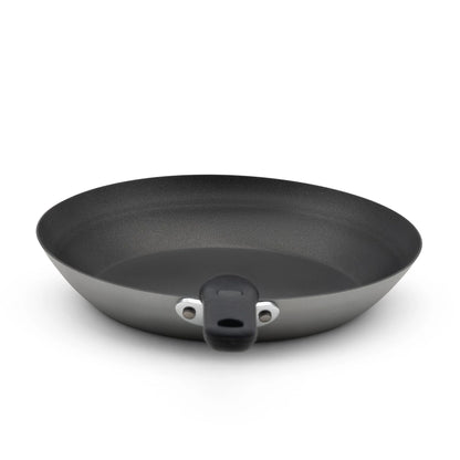 Vollrath SteelCoat Induction Fry Pans, 11", Carbon Steel w Silicone Handle - 592311