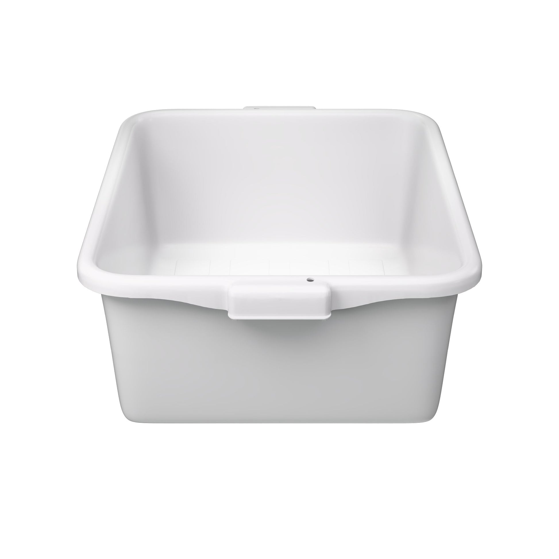 Vollrath Traex Bus/Utility Bin, 21.75" x 15.6" x 7", White - 1527-05
