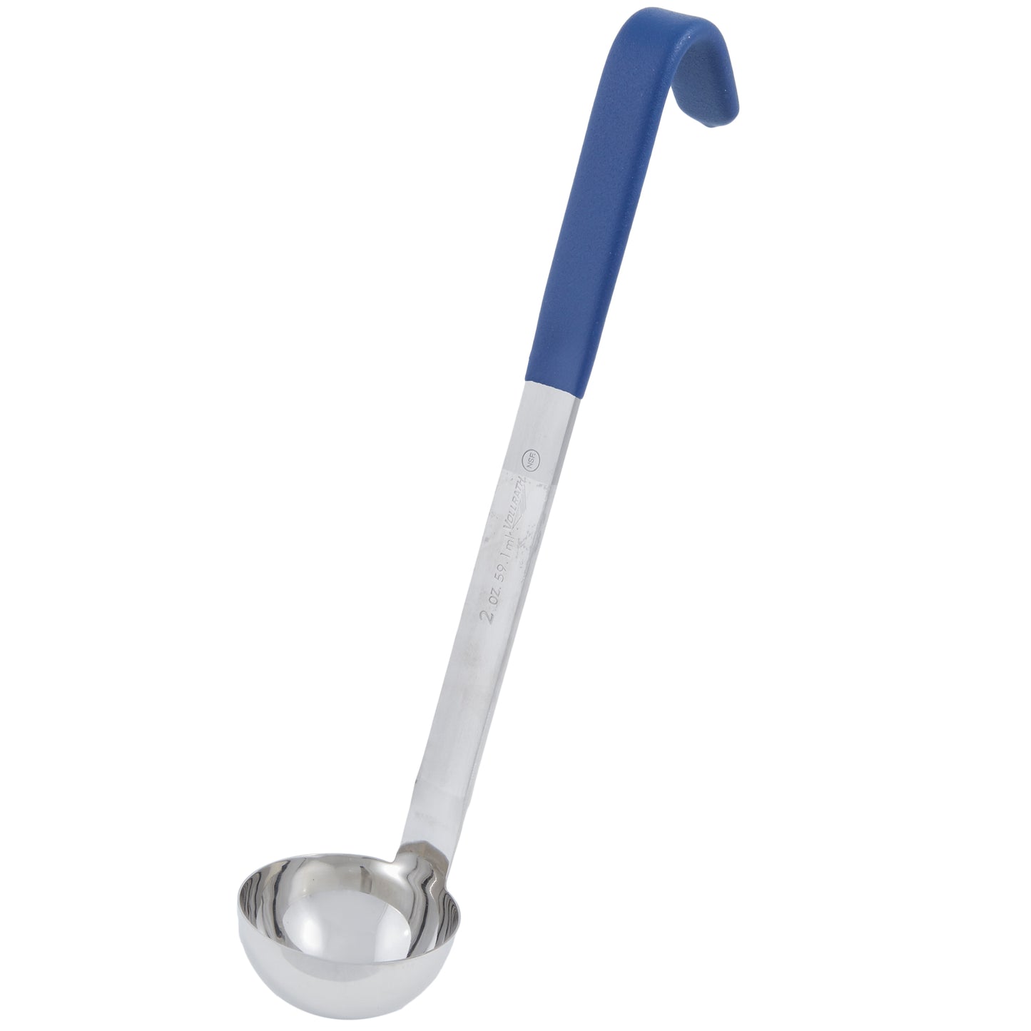 Vollrath Kool Touch Color-Coded One-Piece Ladle, 2 oz, Blue - 4980230