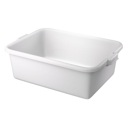Vollrath Traex Bus/Utility Bin, 21.75" x 15.6" x 7", White - 1527-05