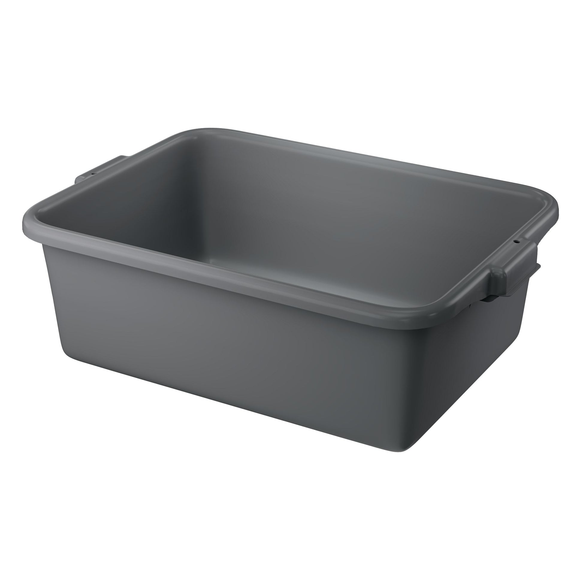 Vollrath Traex Bus/Utility Bin, 21.75" x 15.6" x 7", Grey - 1527-31