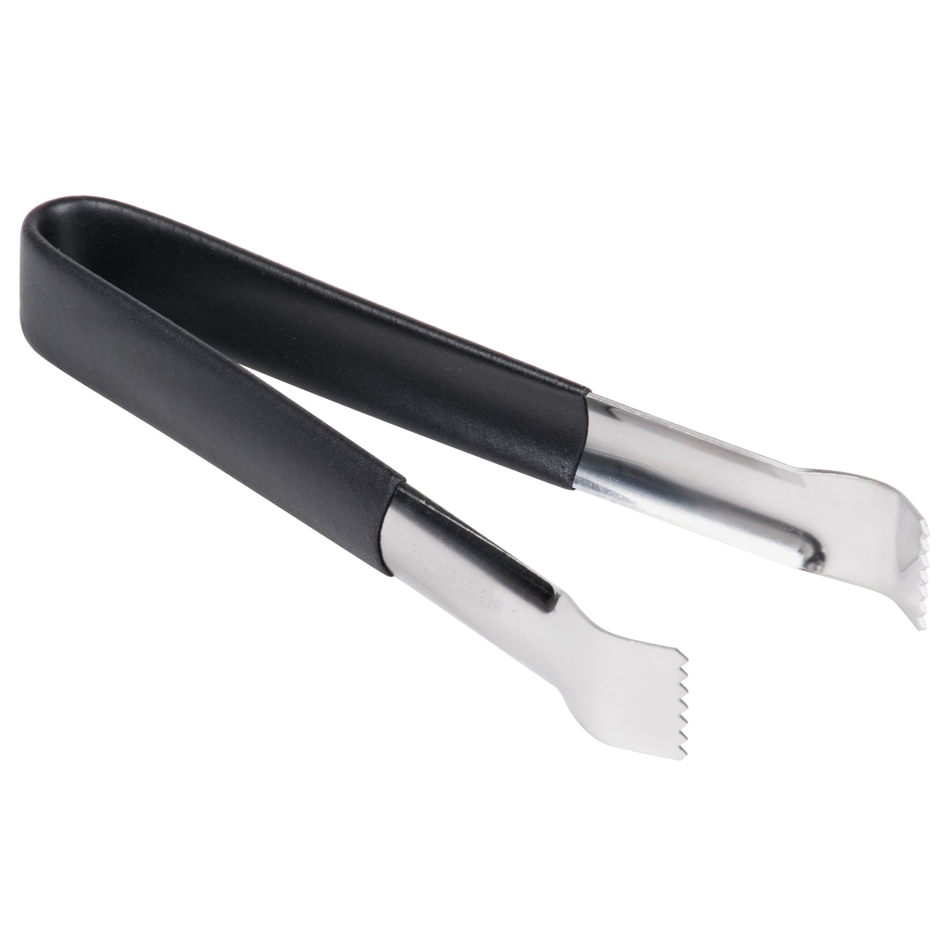Vollrath Kool Touch Pom Tongs, 6", Stainless Steel w Black Handle - 47326
