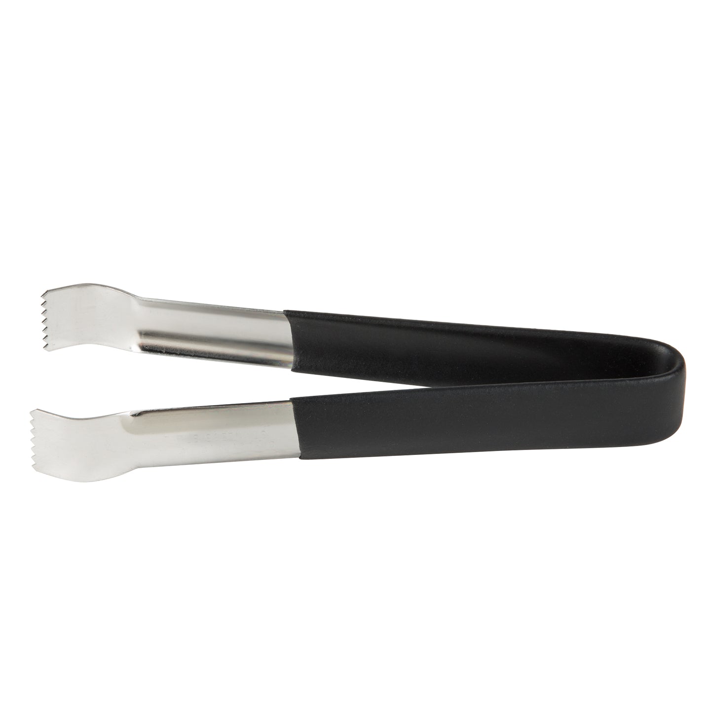Vollrath Kool Touch Pom Tongs, 6", Stainless Steel w Black Handle - 47326