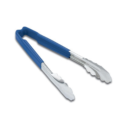 Vollrath Kool-Touch One-Piece Tongs, 12", Blue - 4781230