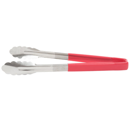 Vollrath Kool-Touch One-Piece Tongs, 12", Red - 4781240